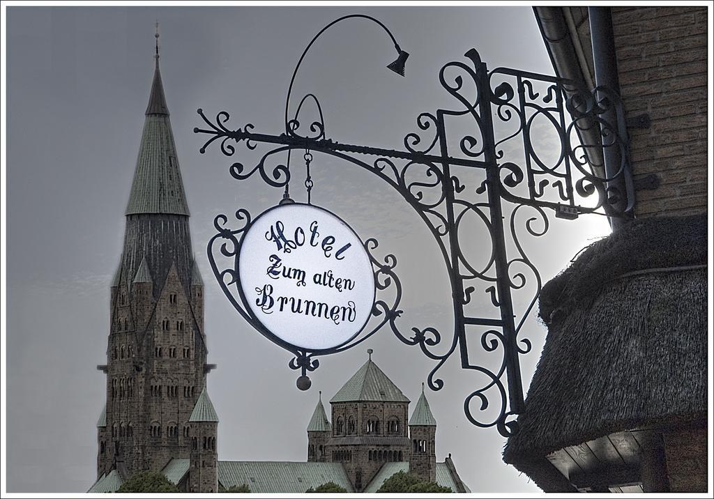 Hotel Zum Alten Brunnen Райне Екстериор снимка